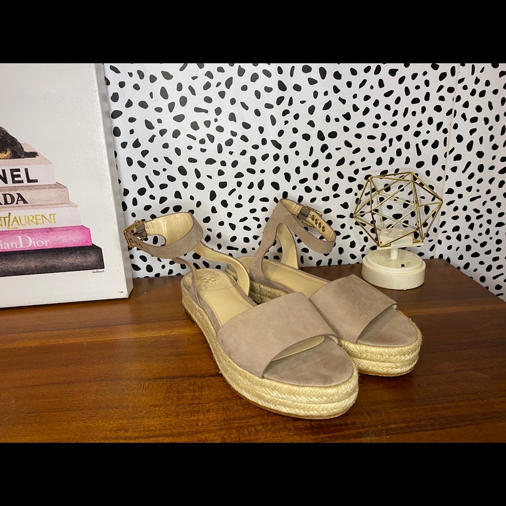 Vince Camuto espadrille platform sandals!